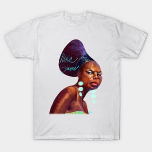 Portrait of Nina Simone T-Shirt